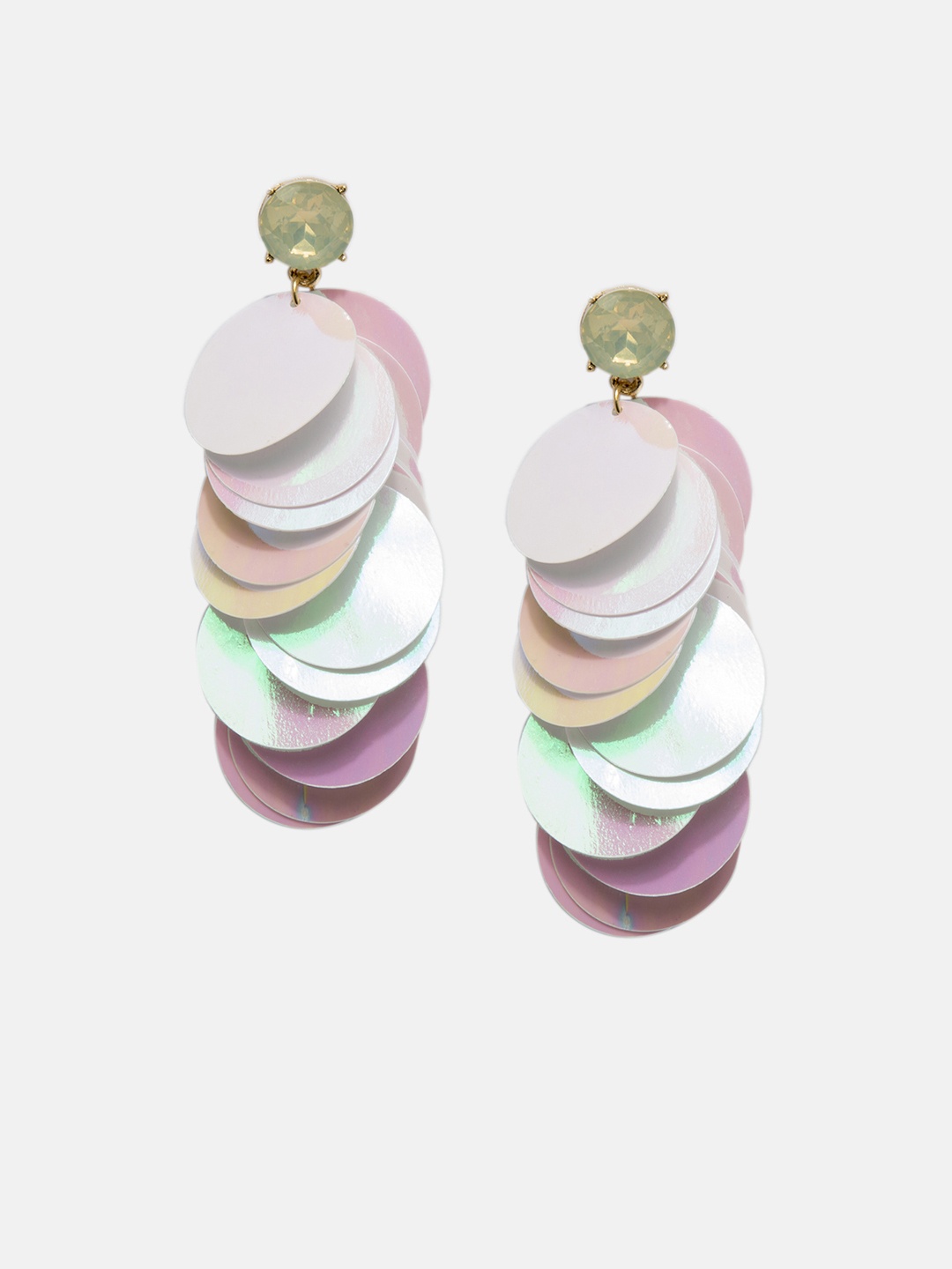 

Mali Fionna Multicoloured Contemporary Drop Earrings, Multi