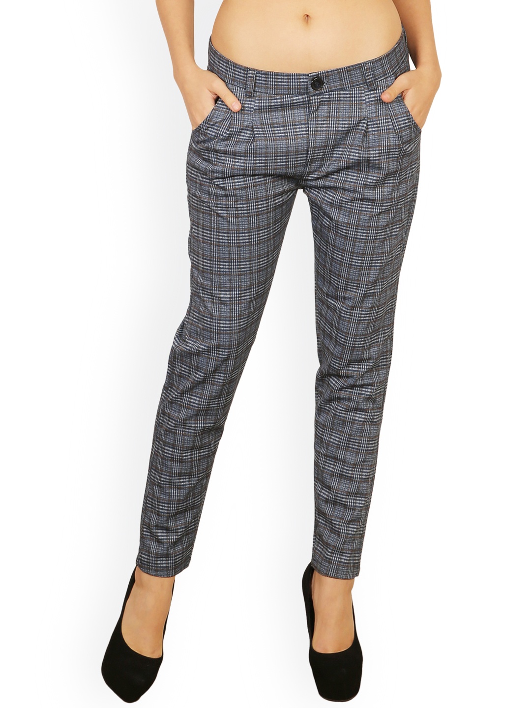 

Westwood Women Black Checked Jeggings