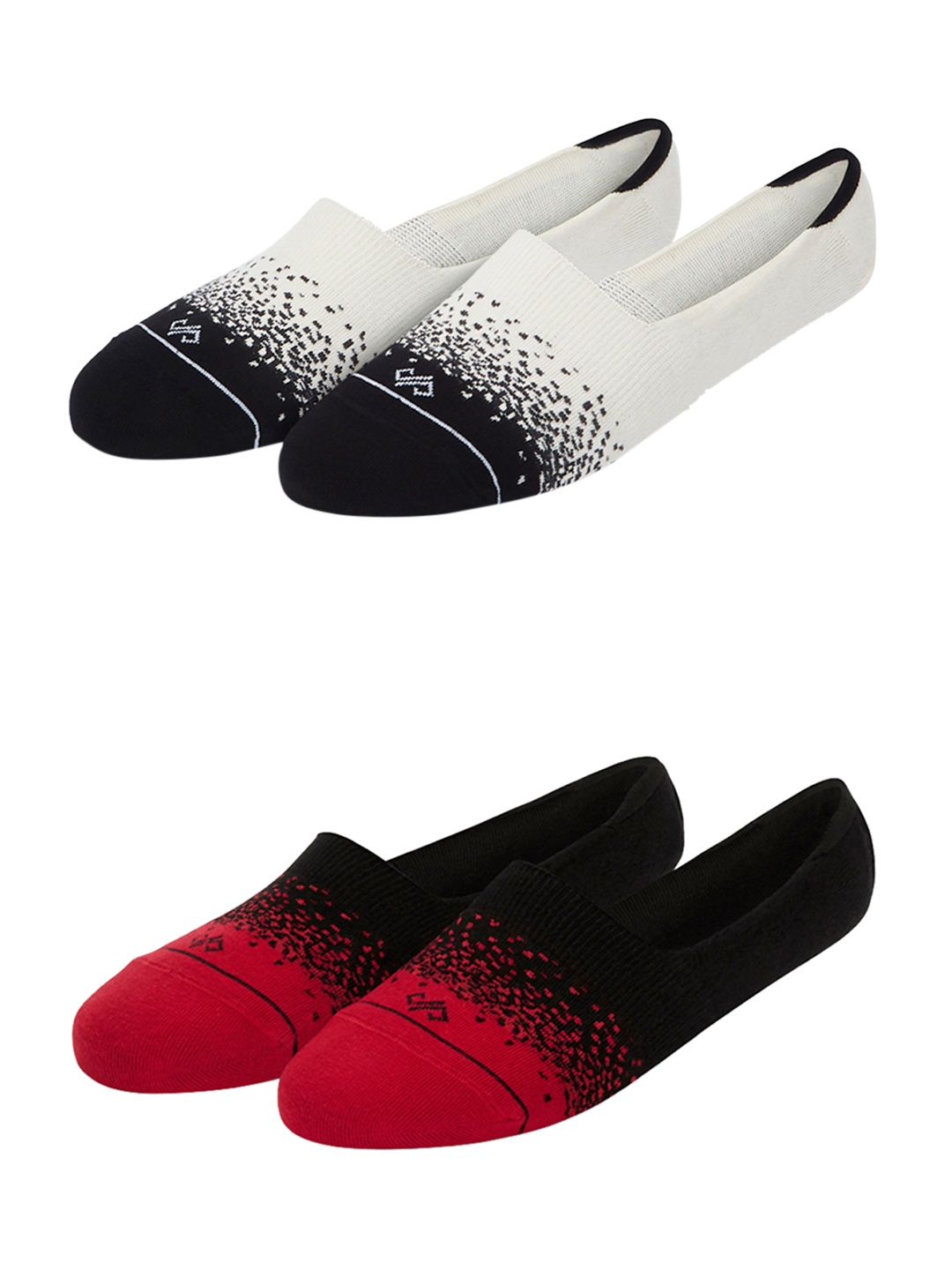 

Dynamocks Multicoloured Pack of 2 Shoe Liners, Multi