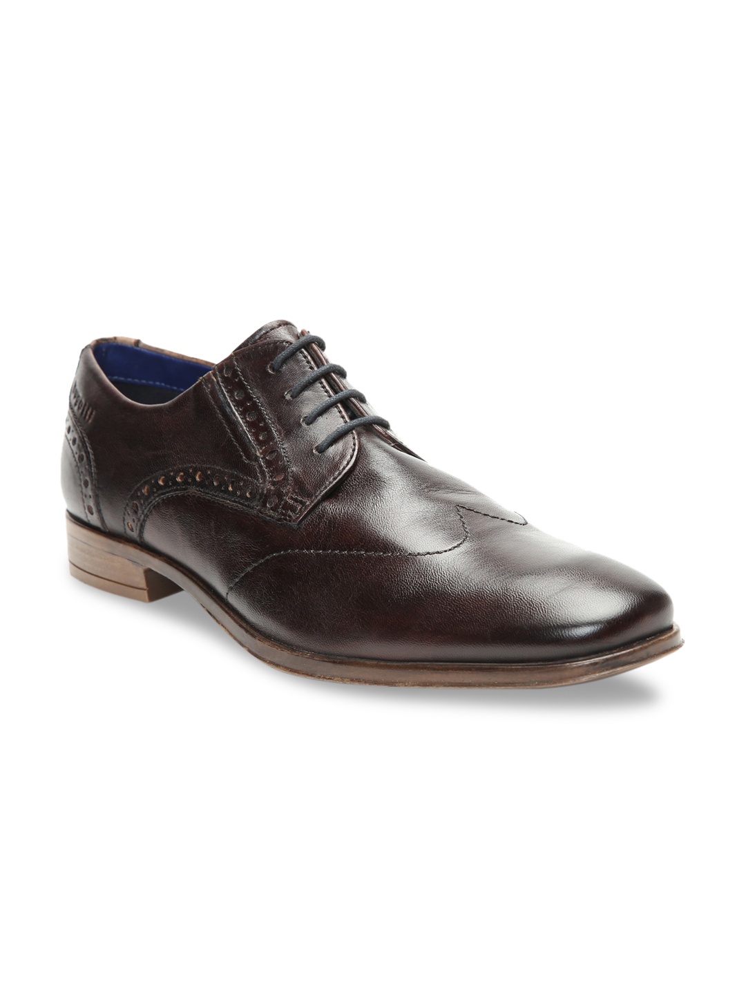 

Bugatti Men Brown Leather Formal Brogues