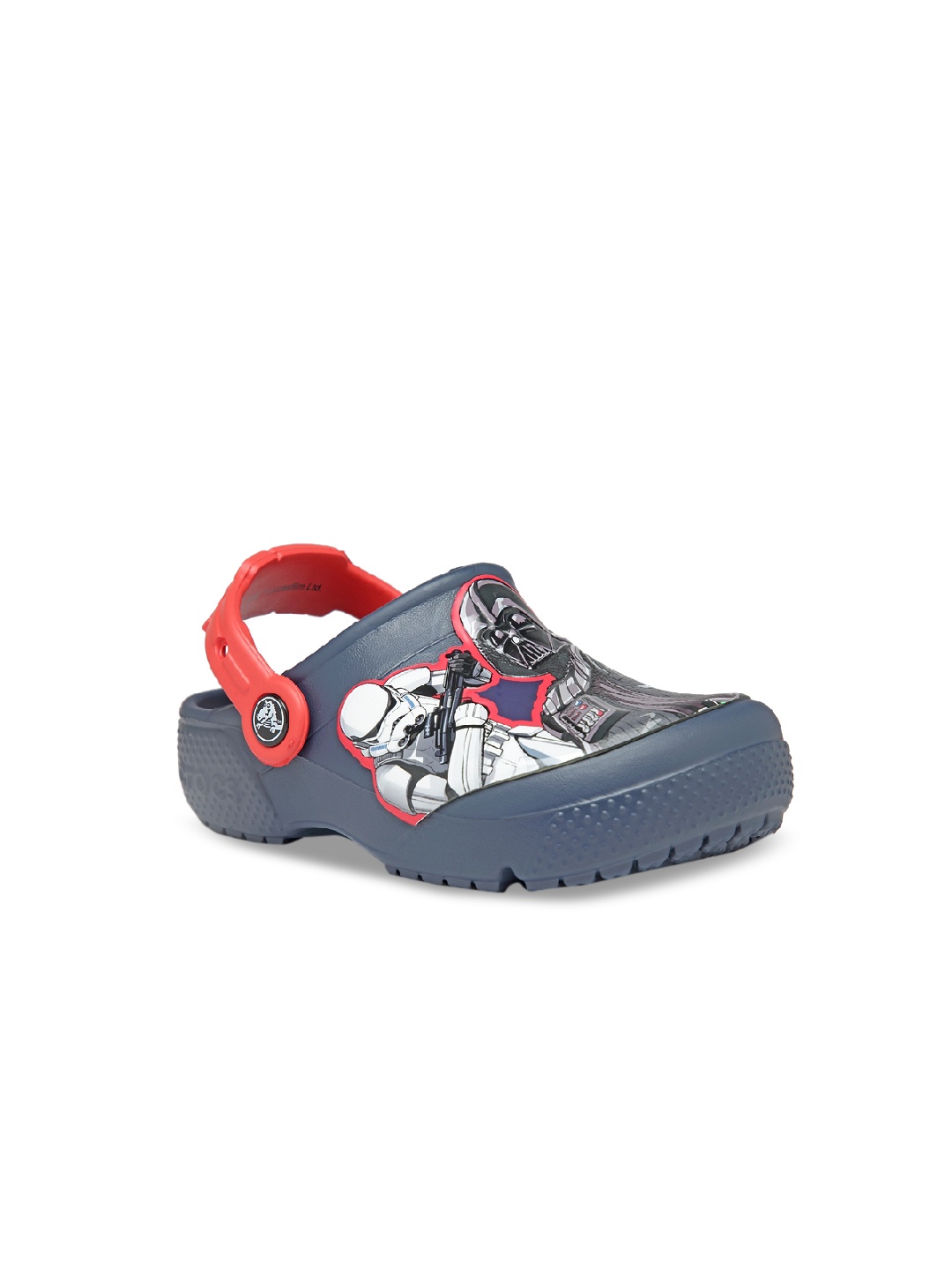 

Crocs Funlab Boys Navy Blue Printed Clogs