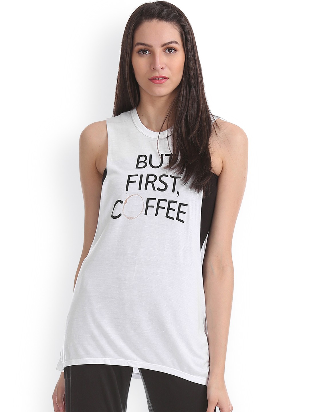 

Aeropostale Women White Printed Top