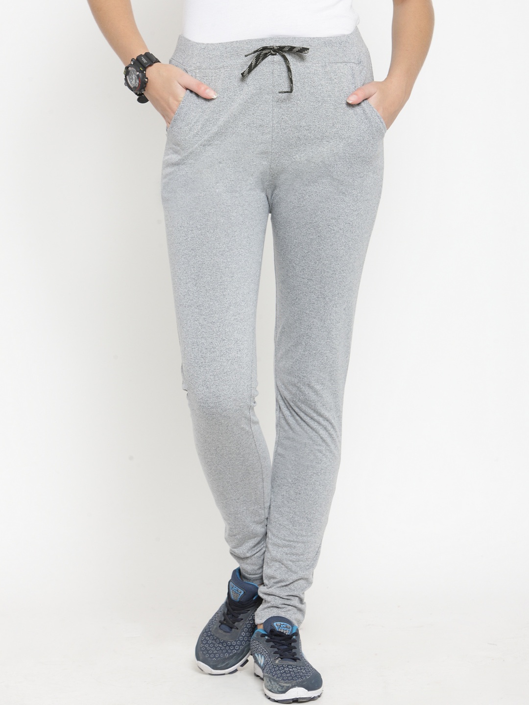 

Boston Club Women Grey Slim Fit Track Pants