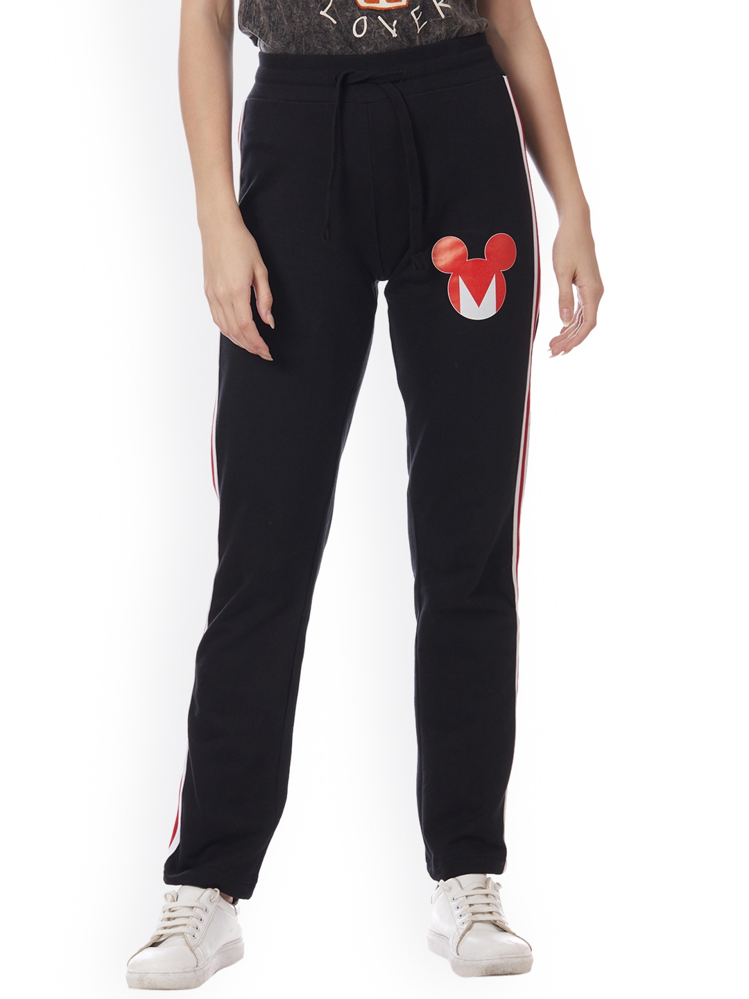

Free Authority Women Mickey Black Lounge Pants