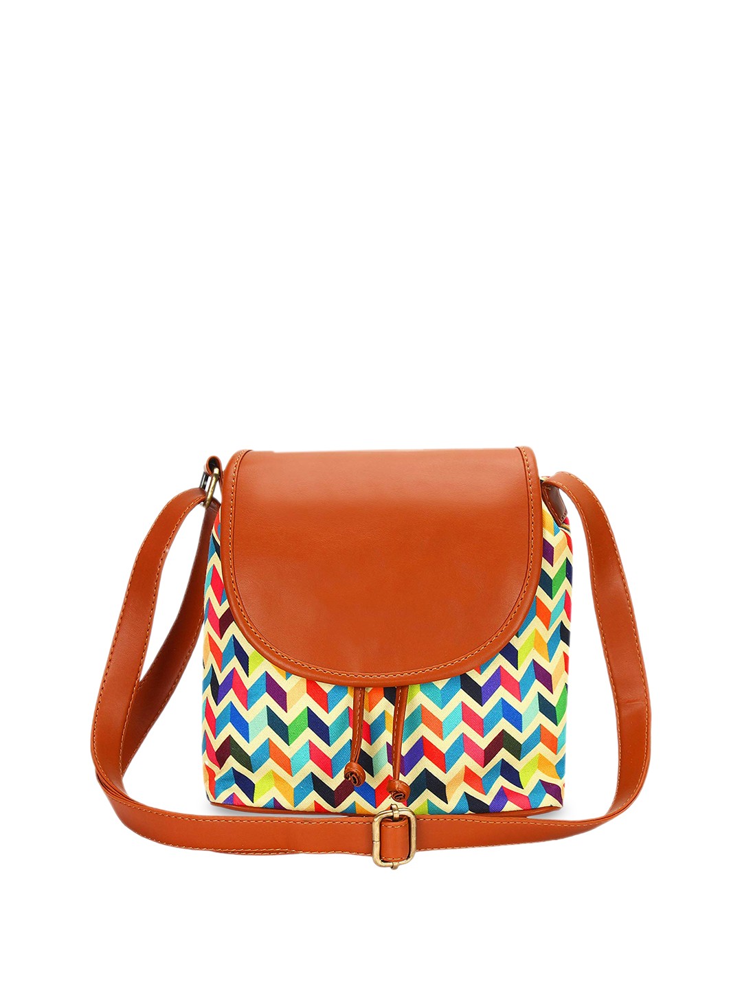 

Lychee bags Multicoloured Printed Sling Bag, Multi