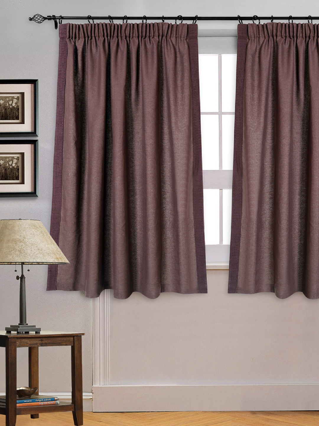 

Deco Window Coffee Brown Window Curtain
