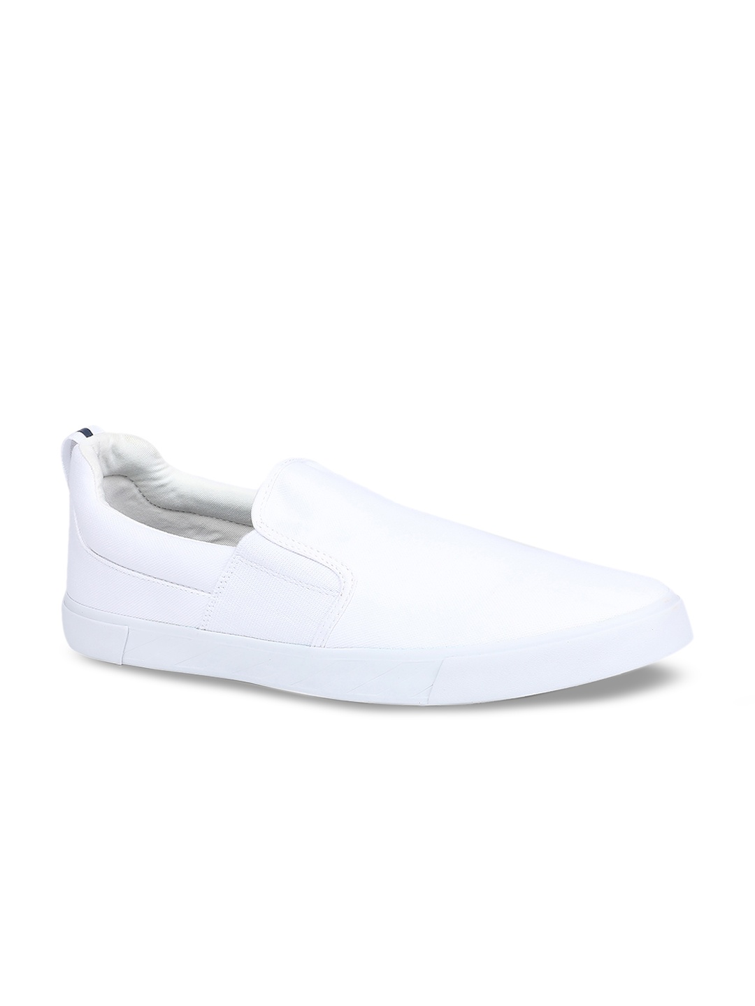 

Call It Spring Men White Solid Slip-On Sneakers