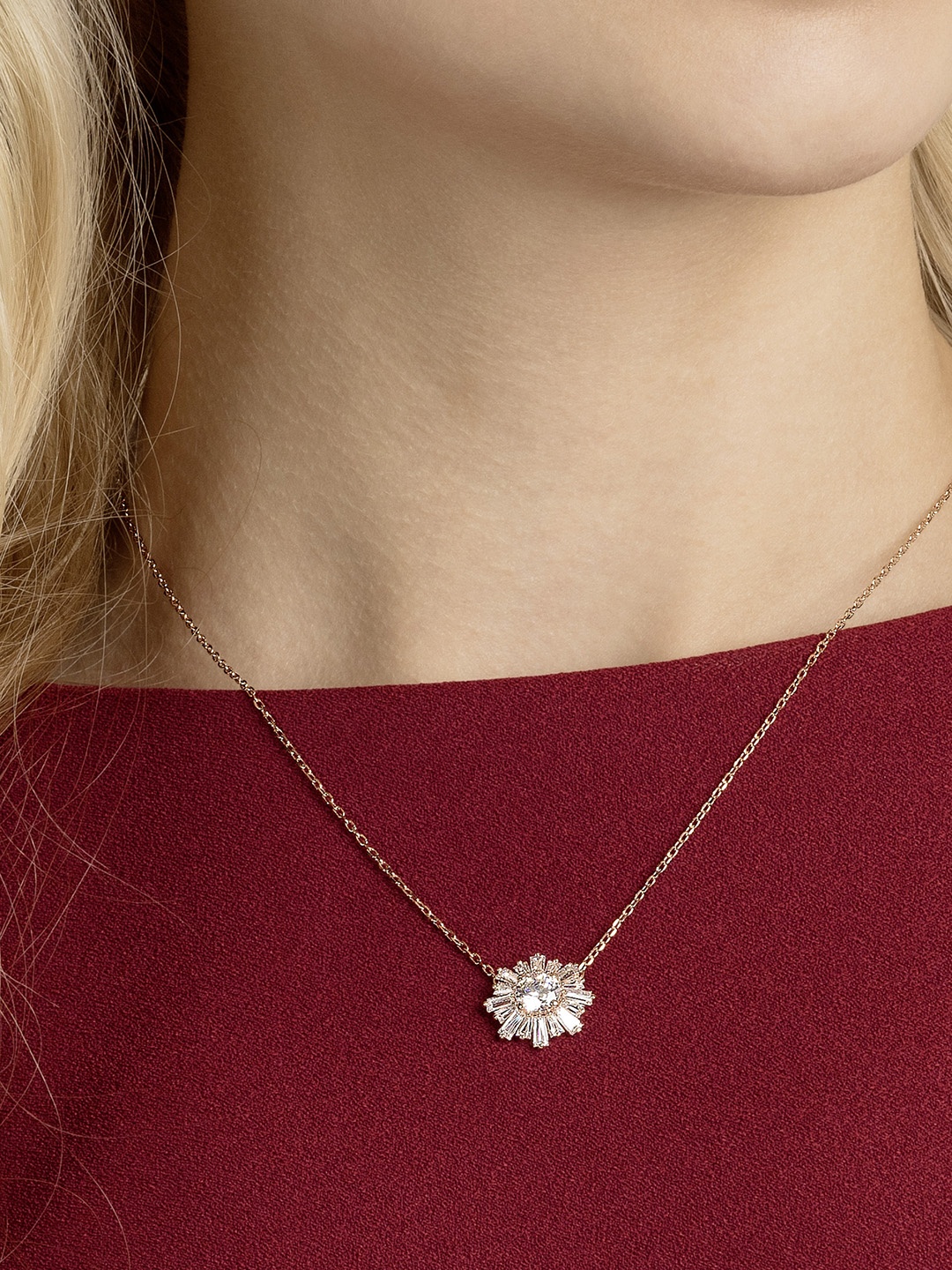

SWAROVSKI Gold-Toned Alloy Chain