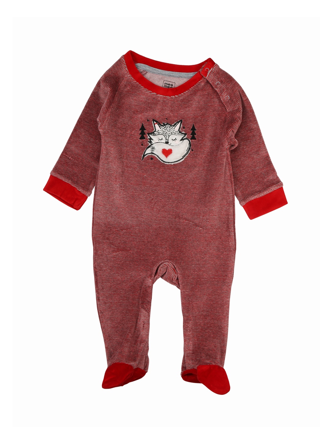 

Mee Mee Baby Maroon Sleepsuit