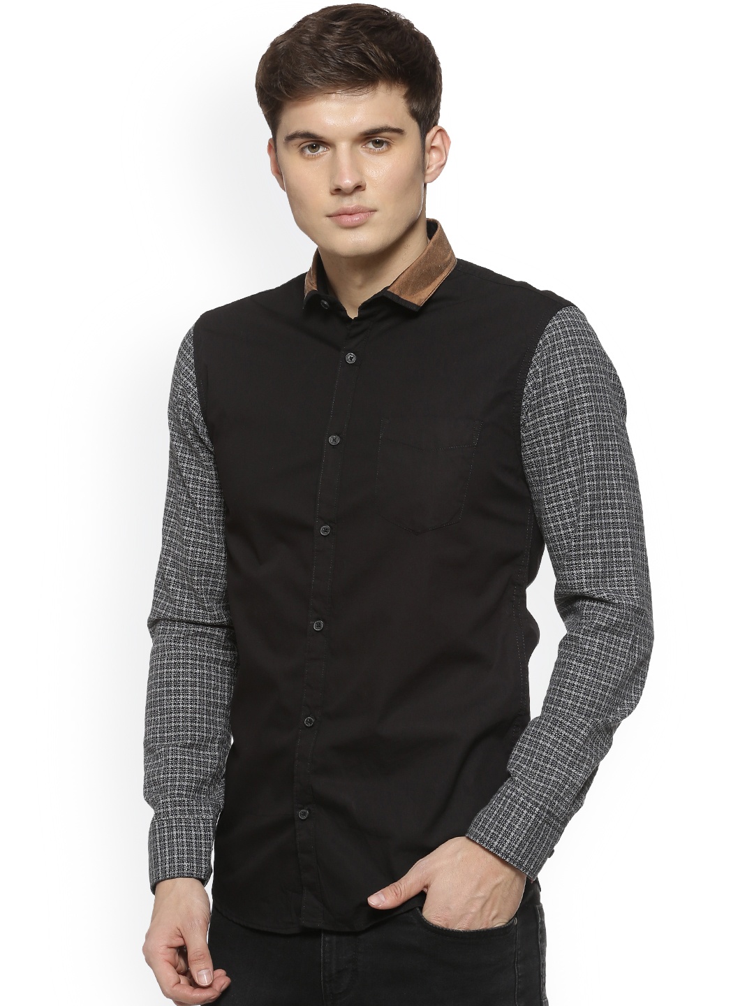 

Campus Sutra Men Multicoloured Regular Fit Checked Casual Shirt, Multi