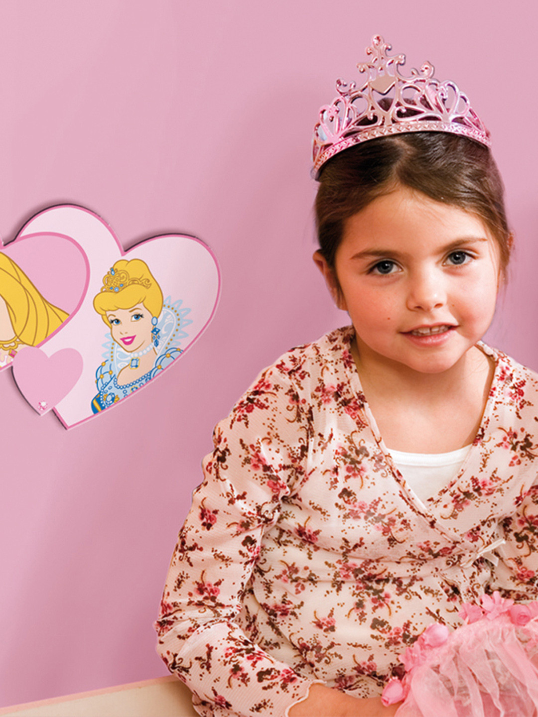 

Decofun Kids Multicoloured Princess Foam Wall Stickers, Multi