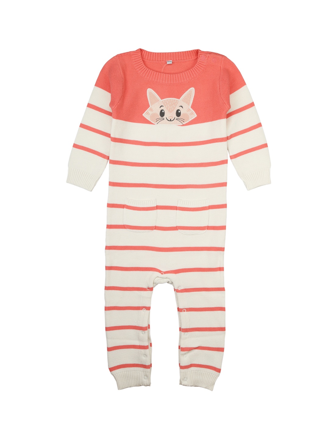 

Mee Mee Baby Off-White Rompers
