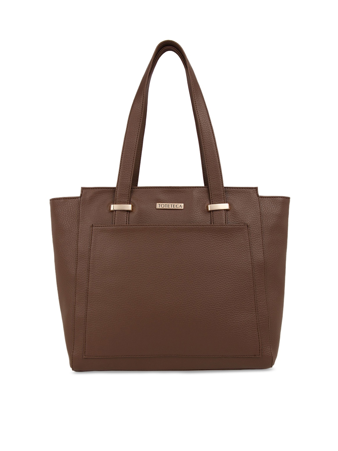 

Toteteca Brown Solid Shoulder Bag