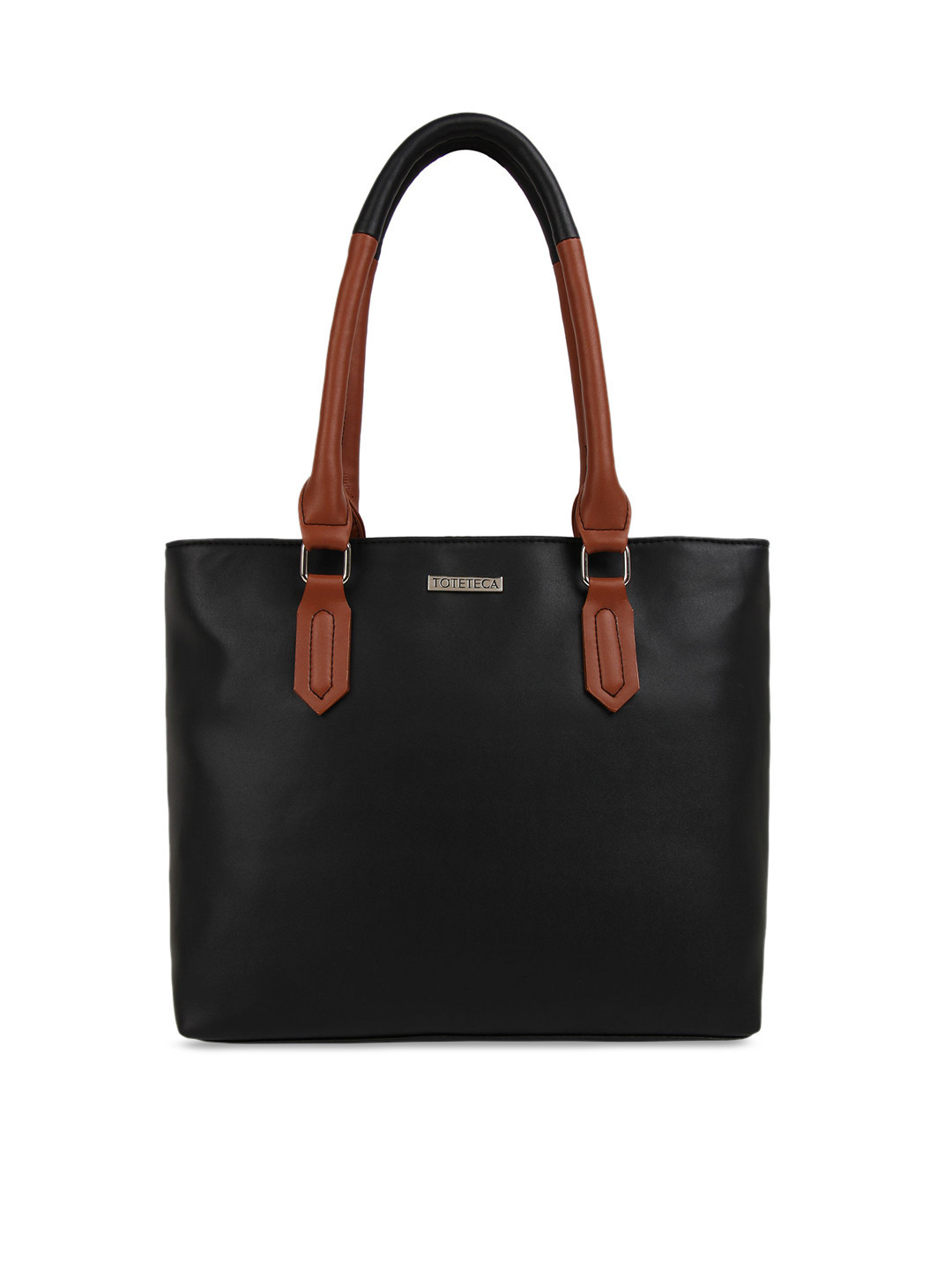 

Toteteca Black Solid Shoulder Bag