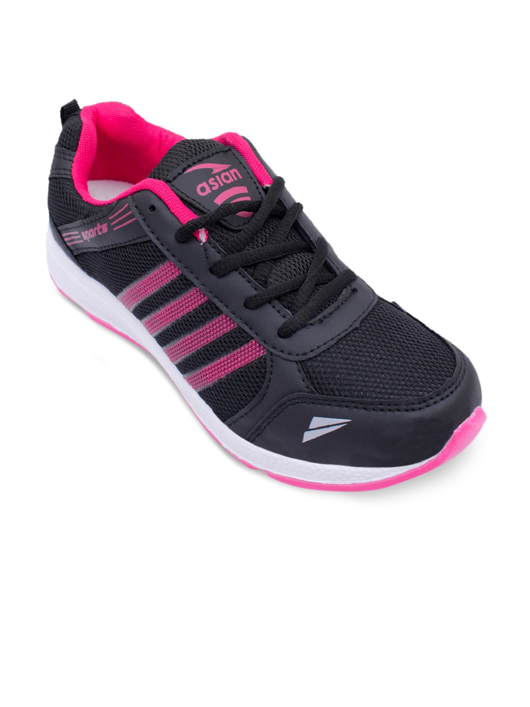 

ASIAN Women Black Running Shoes