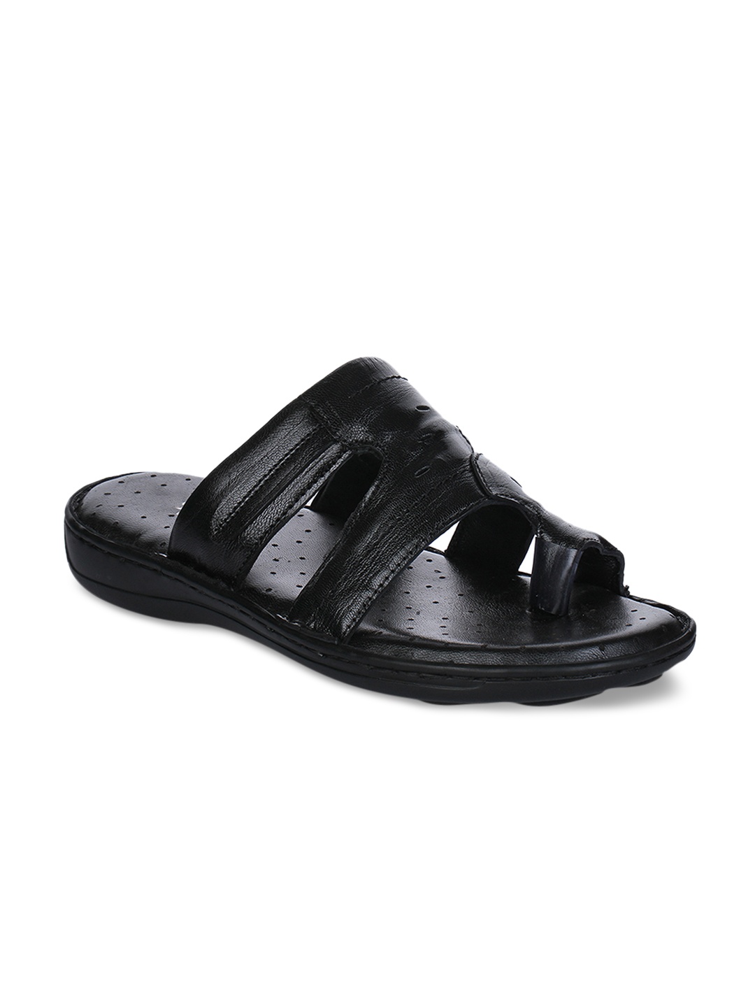 

Liberty Men Black Comfort Sandals