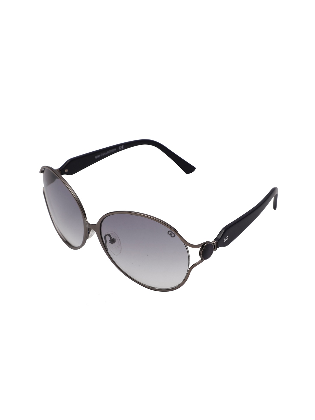 

GIO COLLECTION Women Oval Sunglasses, Grey
