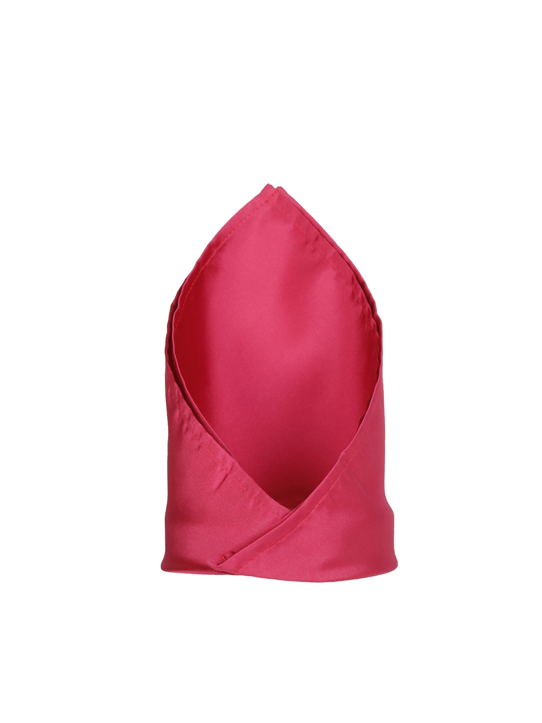 

Peter England Men Red Solid Pocket Square