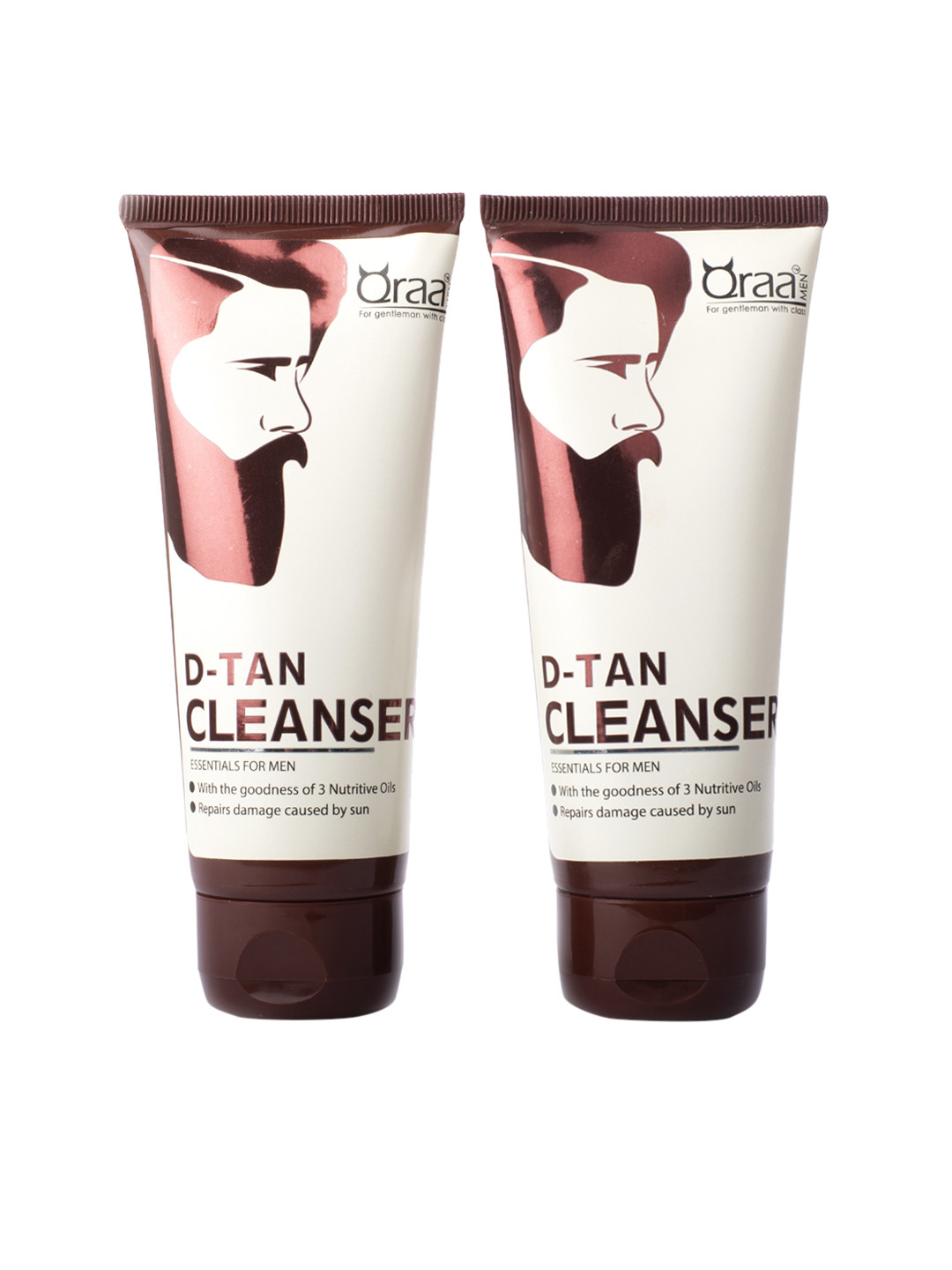 

Qraa Men Value Pack of 2 D-Tan Cleanser 100 gm (each)
