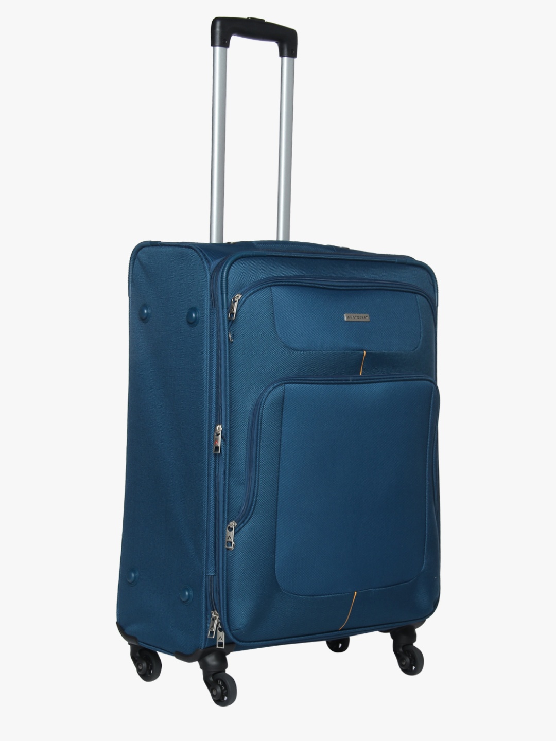 

71Cm Cameron Blue 4 Wheels Soft Luggage Strolley