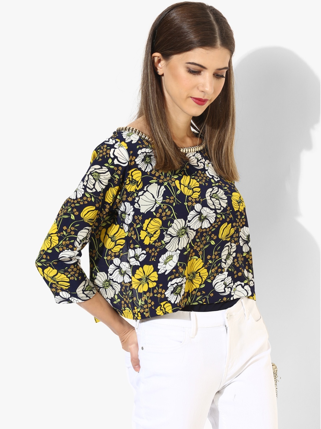 

Multicoloured Printed Blouse, Multi