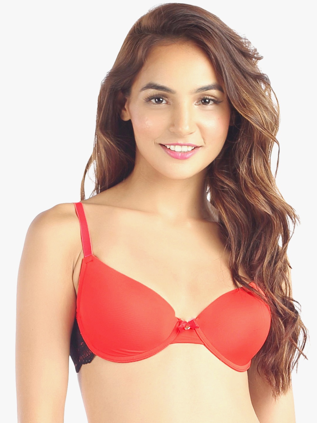 

Red Solid Bra