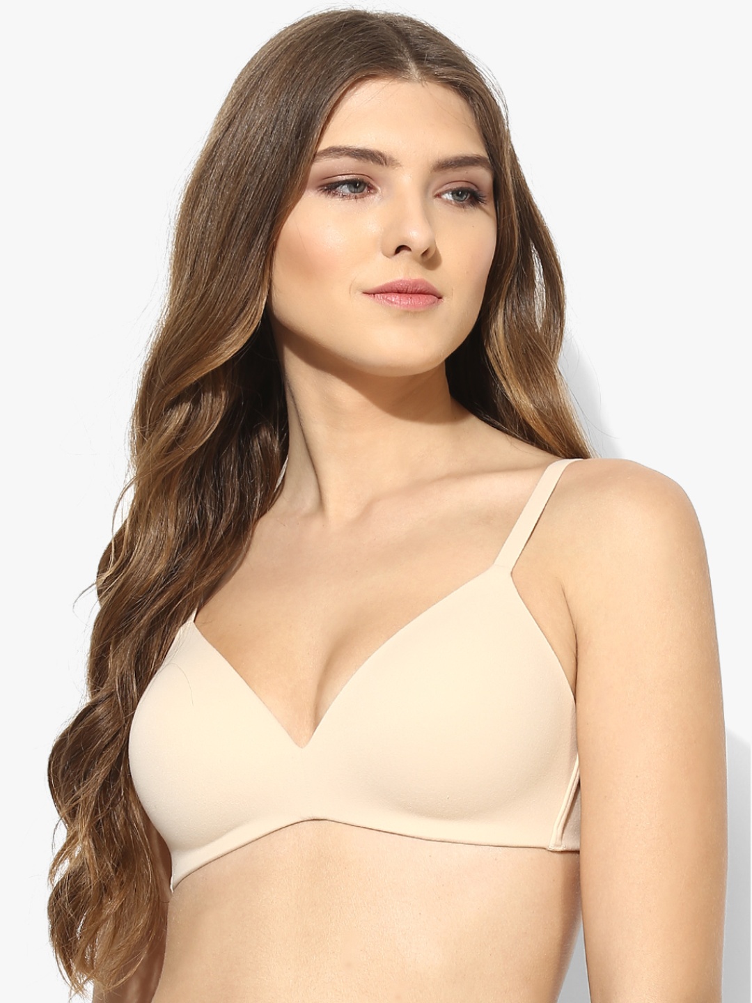 

Wacoal Nude-Coloured Lightly Padded Solid Bra