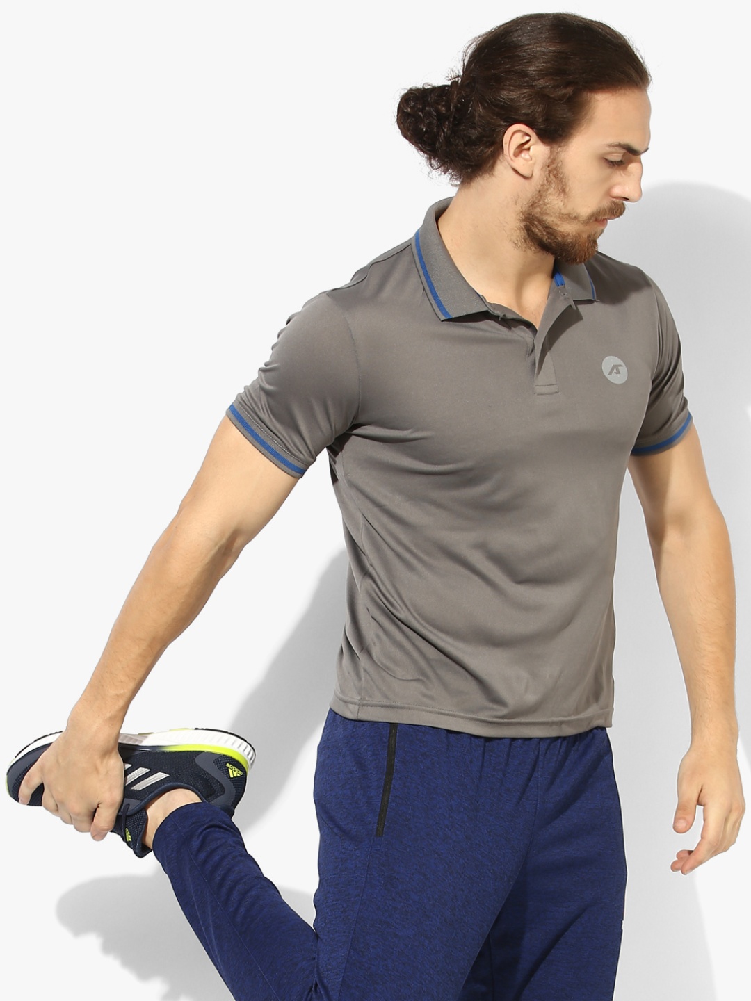 

Grey Polo T-Shirt