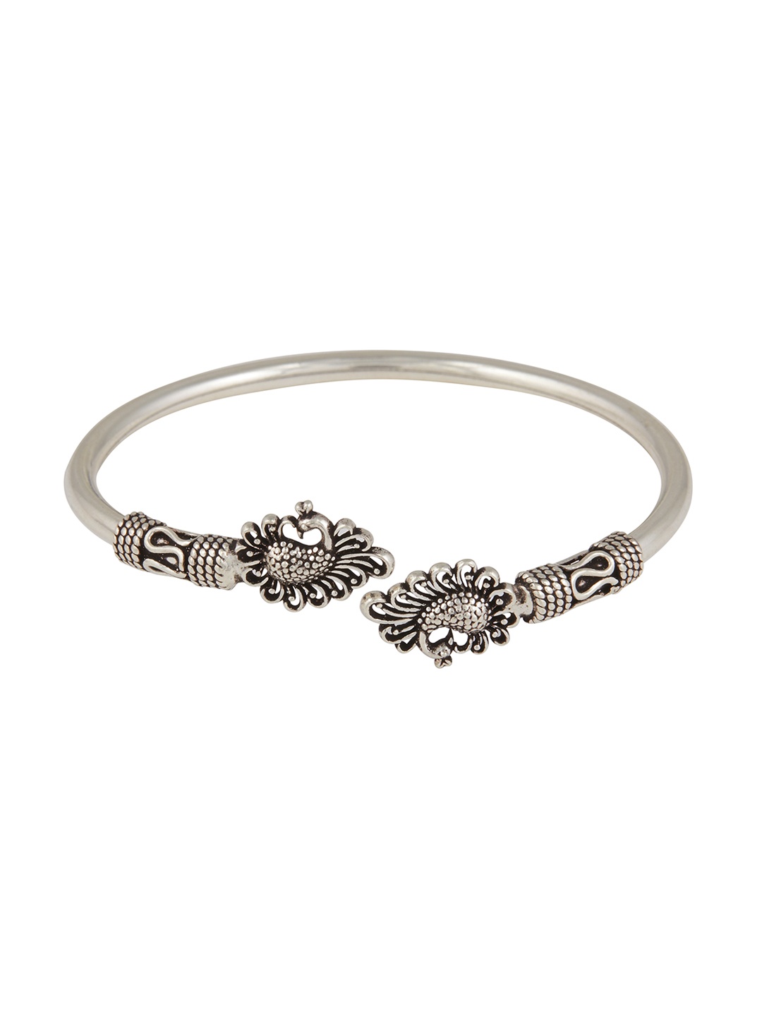 

ahilya Women 92.5 Sterling Silver Adjustable Bangle