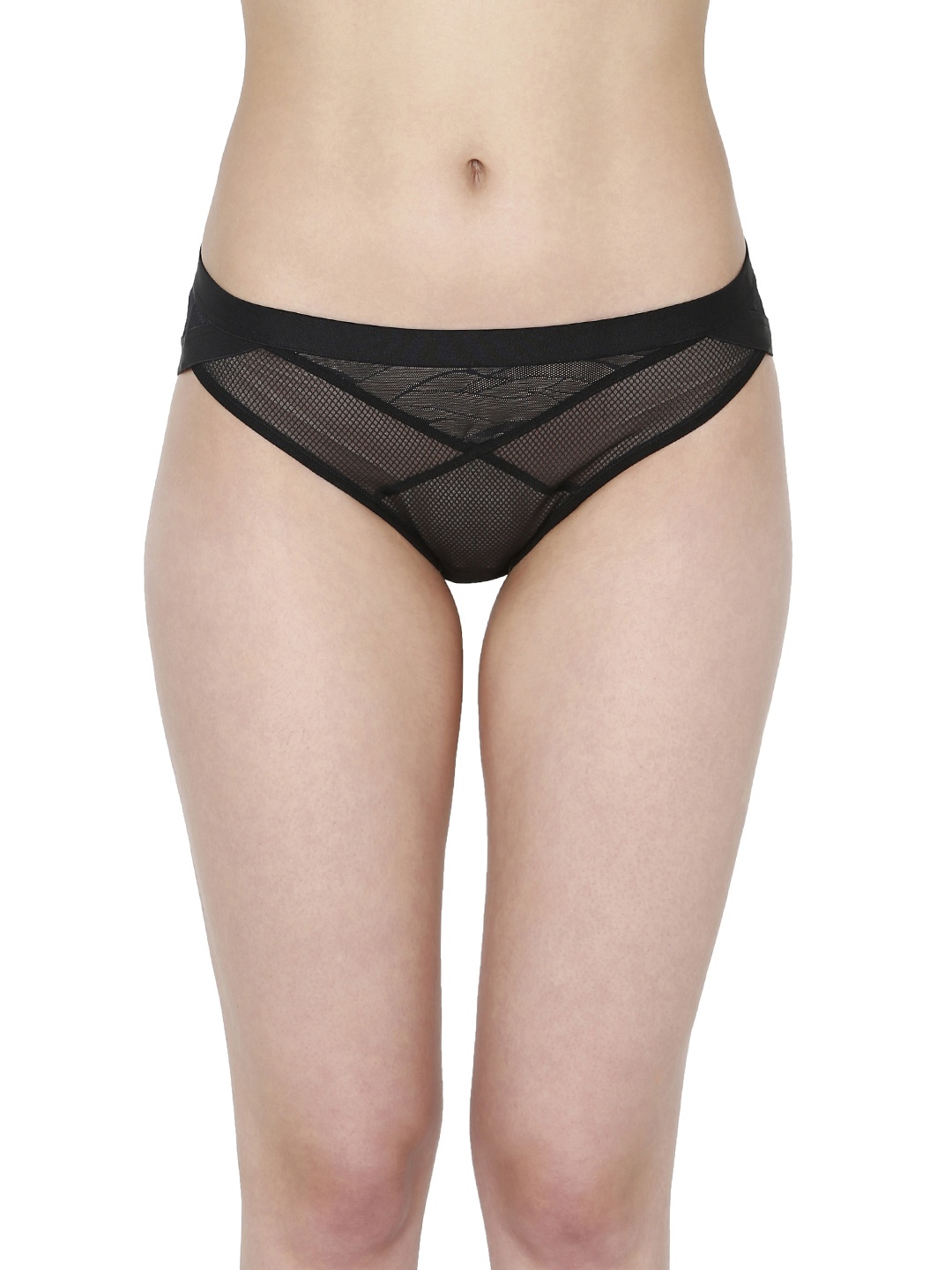 

Triumph Airy Sensation Invisible Medium Coverage Tai Brief, Black