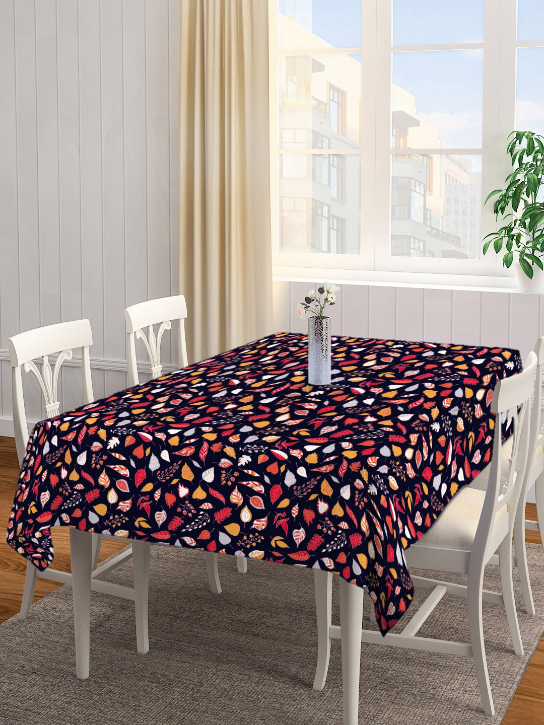 

Alina decor Digital Printed Table cover, Multi