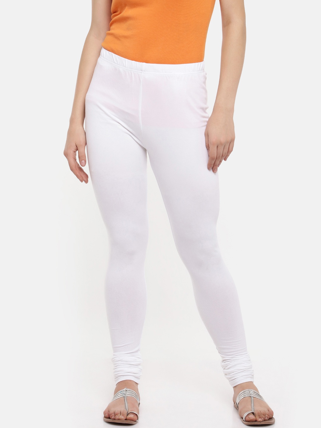 

Rangmanch by Pantaloons Women White Churidar