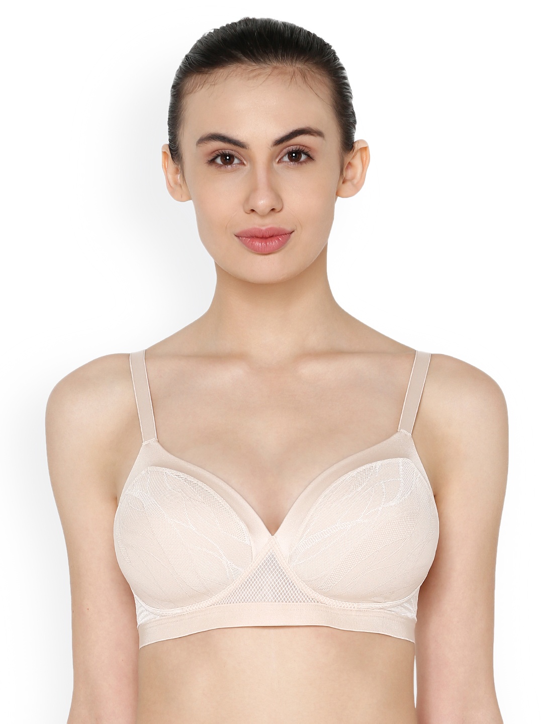 

Triumph Beige Airy Sensation Invisible Padded Wireless Spacer Cup Bra 7613142290678