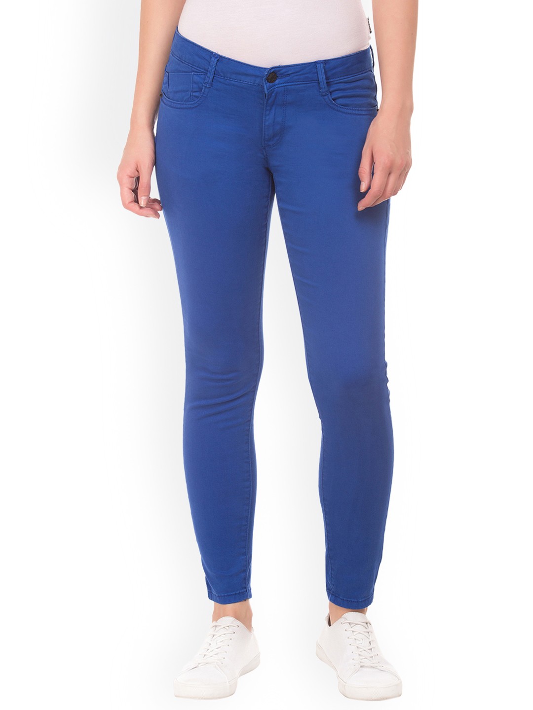

Cherokee Women Blue Skinny Fit Low-Rise Clean Look Stretchable Jeans