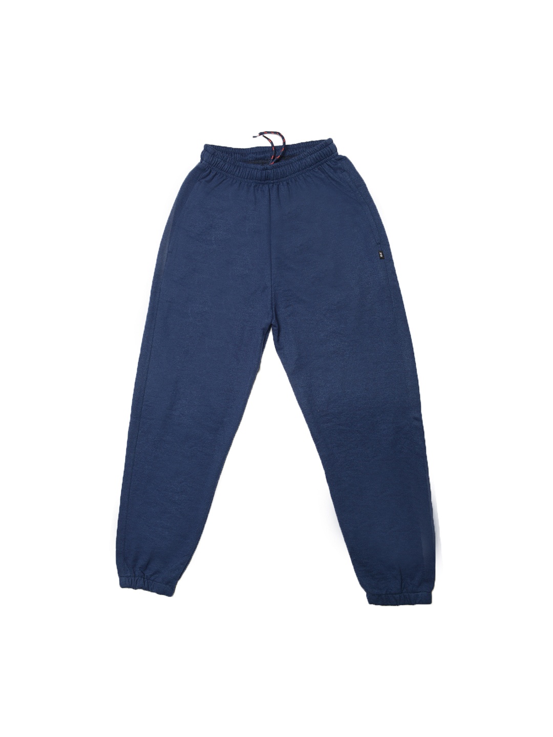 

TINY HUG Boys Navy Blue Solid Slim-Fit Joggers