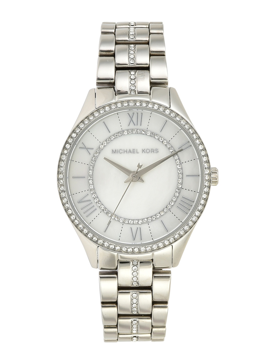 

Michael Kors Women Silver-Toned Analogue Watch MK3900