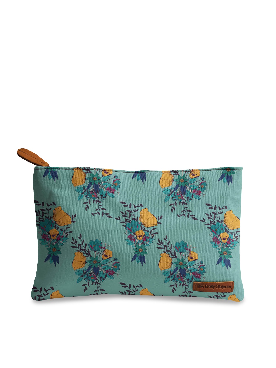 

DailyObjects Blue Printed Stash Pouch