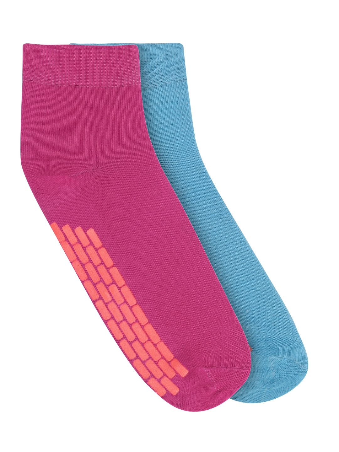 

JUMP USA Women Pack of 2 Above Ankle Length Socks, Blue