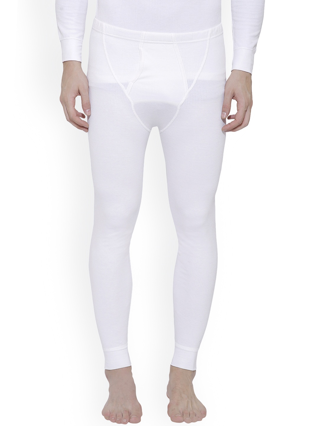 

BODYCARE INSIDER Men White Solid Thermal Bottoms