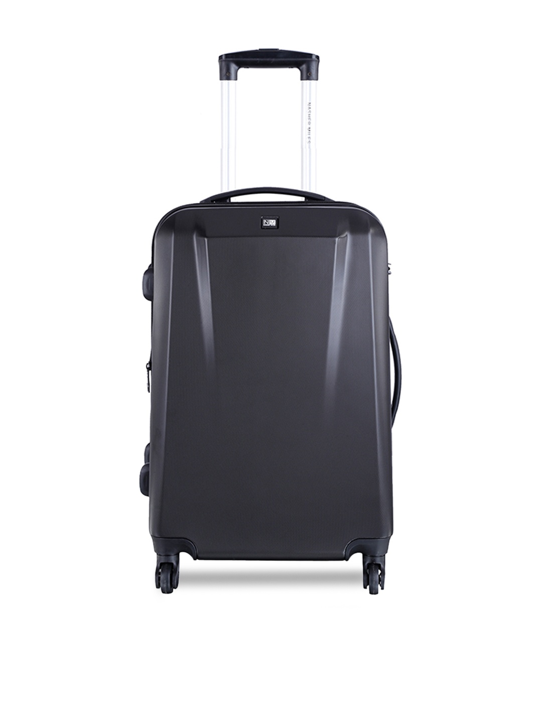 Nasher Miles Unisex Black Large Trolley Suitcase