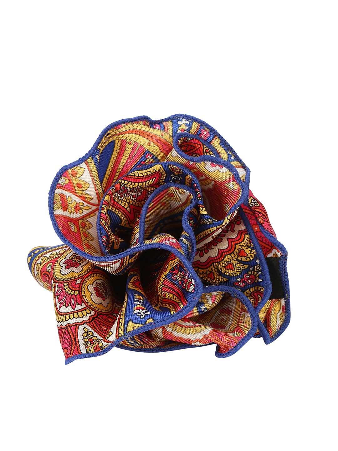 

Peter England Men Multicoloured Woven Design Pocket Square, Multi