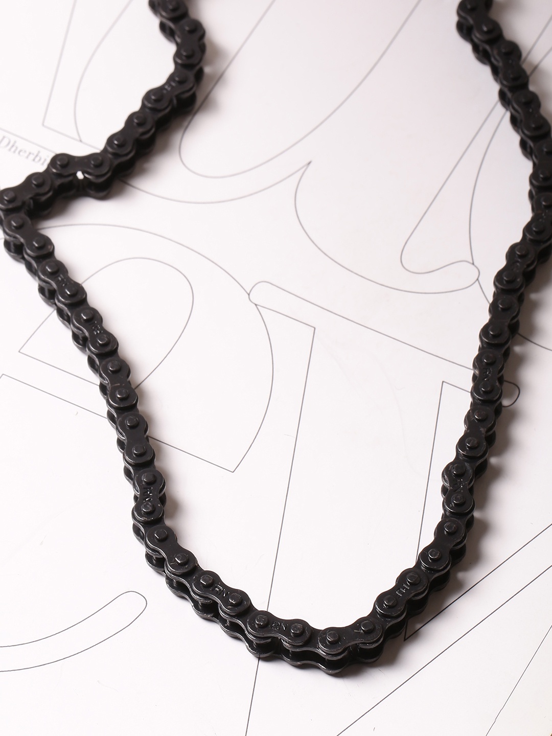

Dare by Voylla Men Black Rhodium-Plated Handcrafted Chain