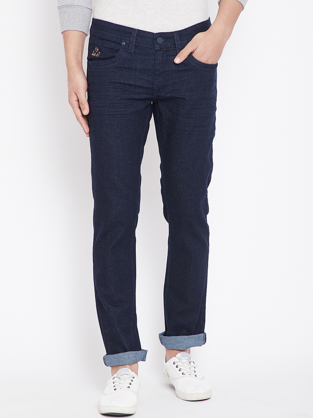 

Canary London Men Blue Slim Fit Low-Rise Clean Look Stretchable Jeans