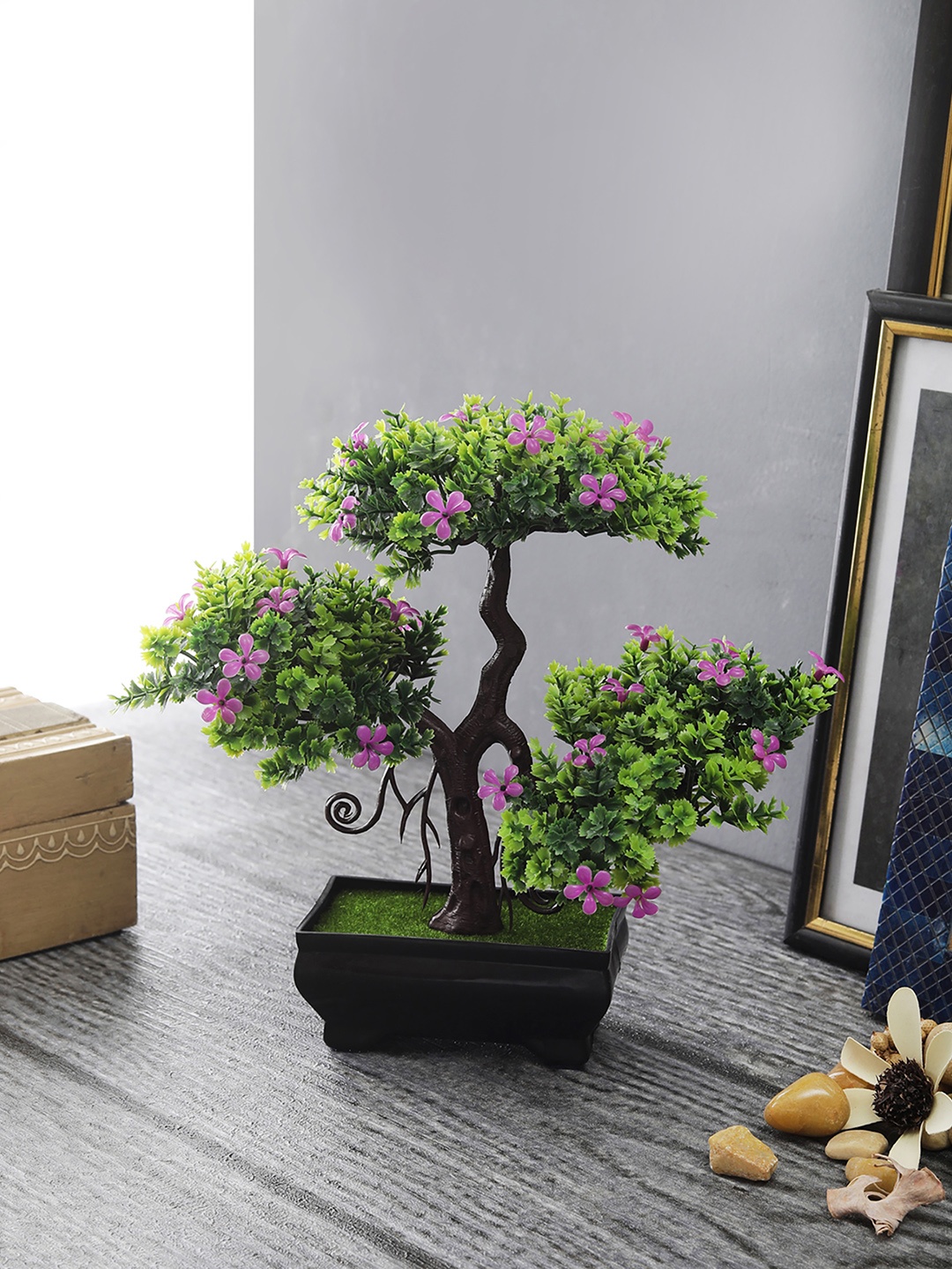 FOLIYAJ Green Artificial Plant
