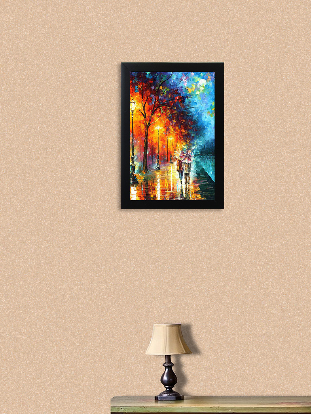 

nest ART Multicoloured Synthetic Wood Abstract Wall Art, Multi