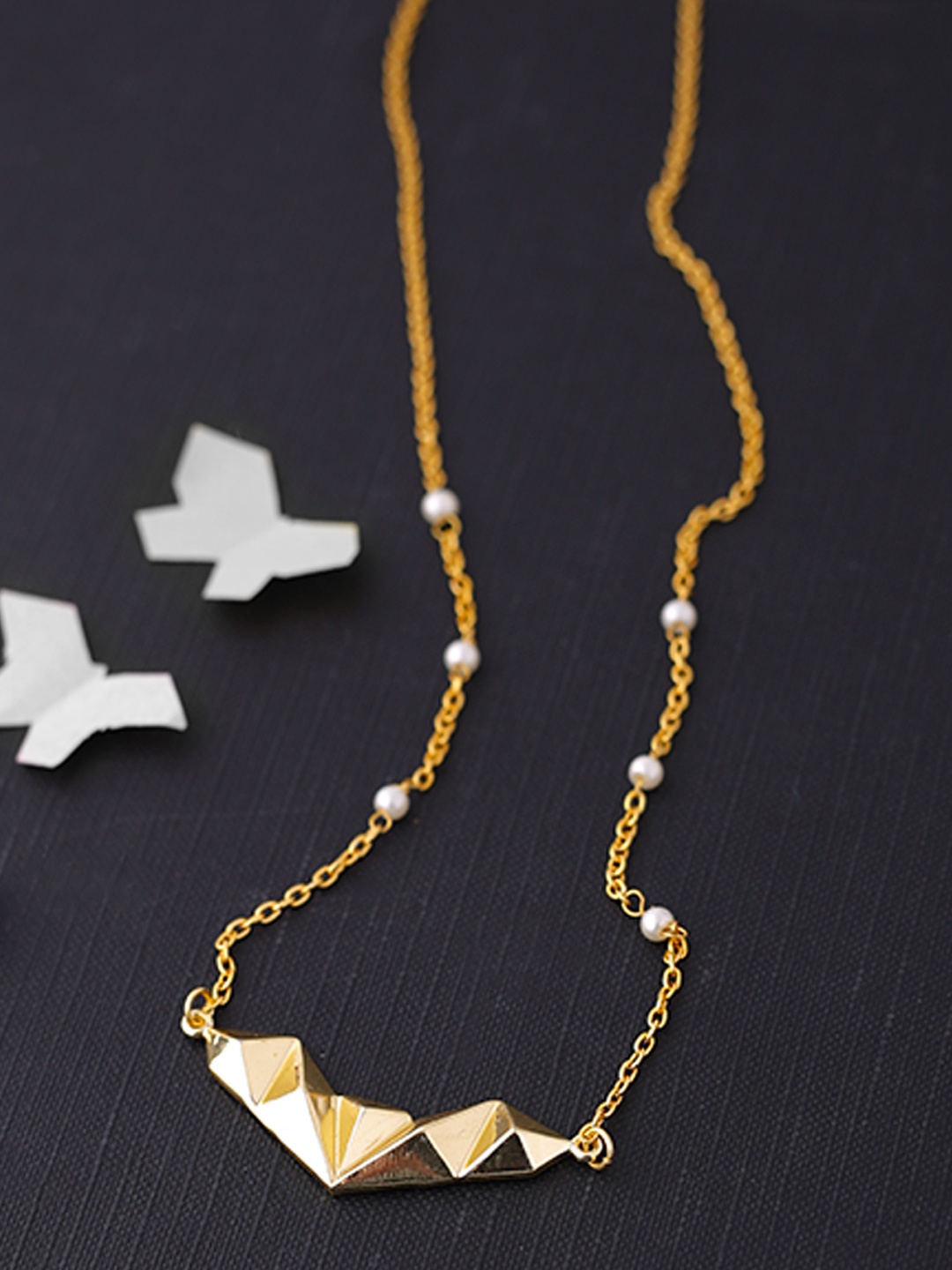 

Voylla Gold-Plated Brass Handcrafted Necklace