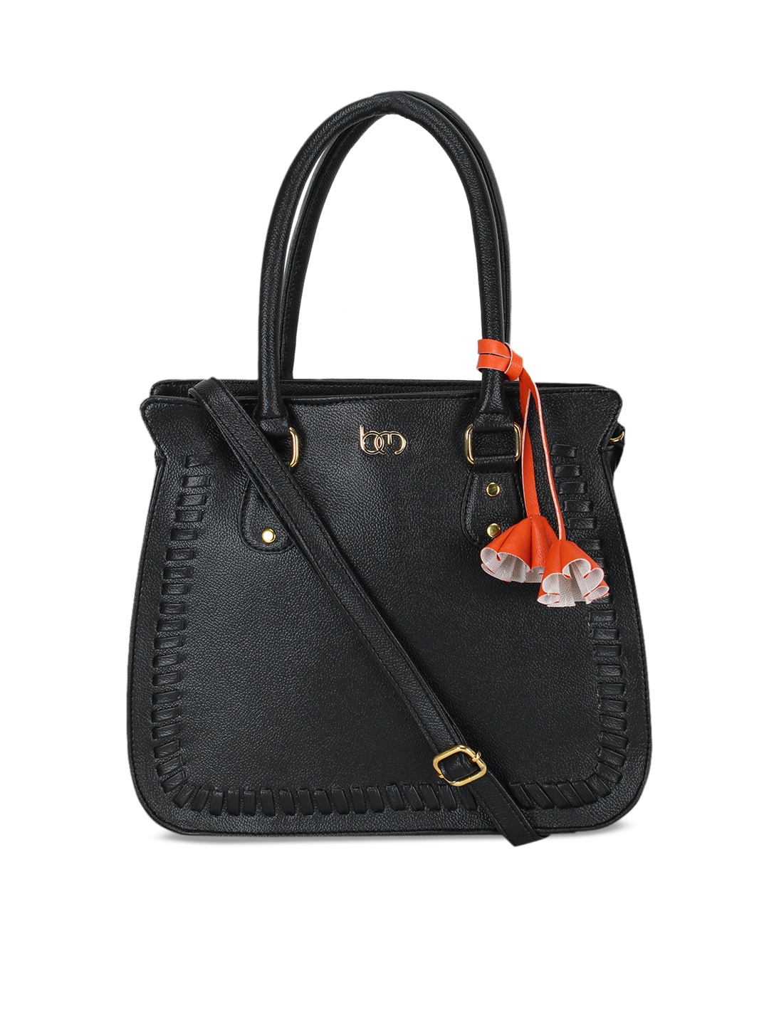 

Bagsy Malone Black Solid Shoulder Bag