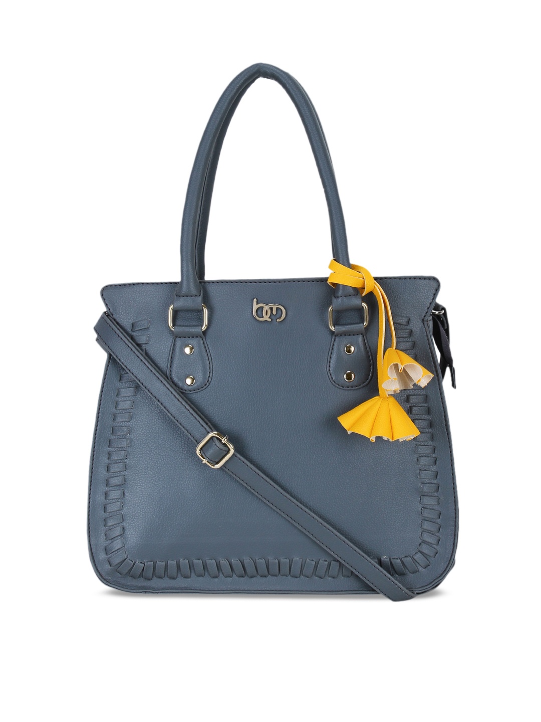 

Bagsy Malone Grey Solid Shoulder Bag