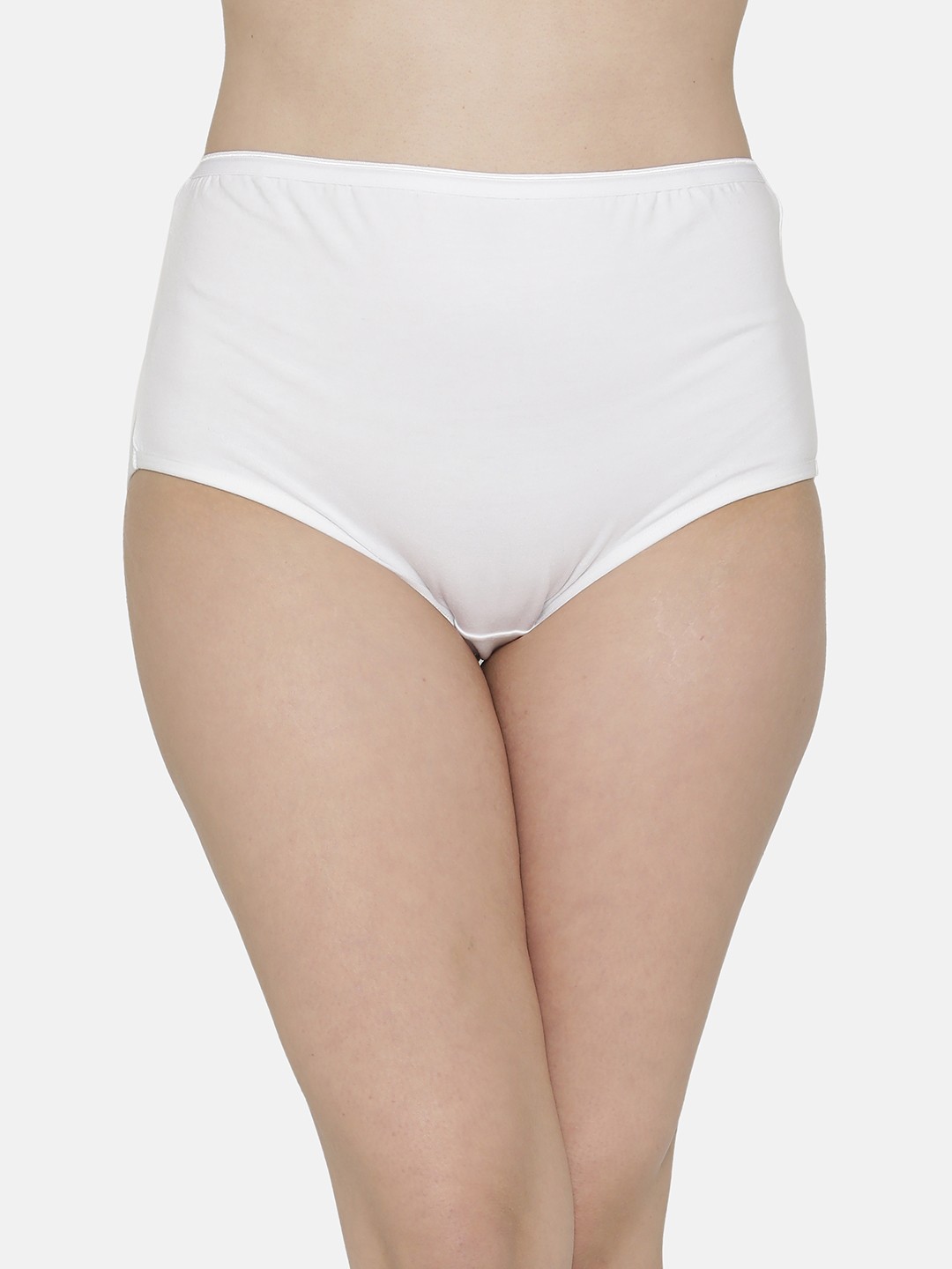 

Clovia Women White Solid High Rise Maternity Hipster Briefs PN1368P18XL