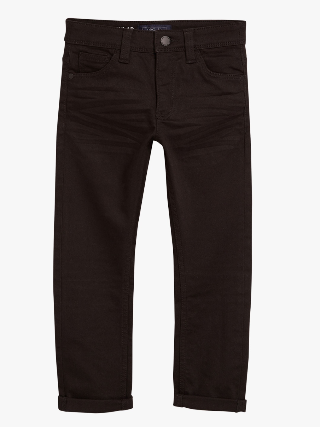

NEXT Boys Black Slim Fit Mid-Rise Clean Look Jeans